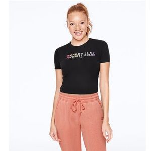 🆕‼️PINK-Short Sleeve Baby Tee (XS)